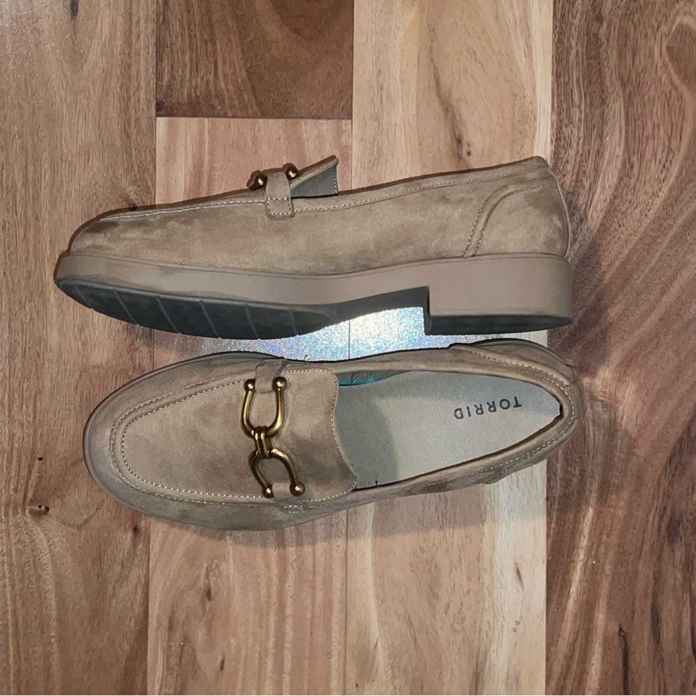 Tan Loafers - WIDE WIDTH